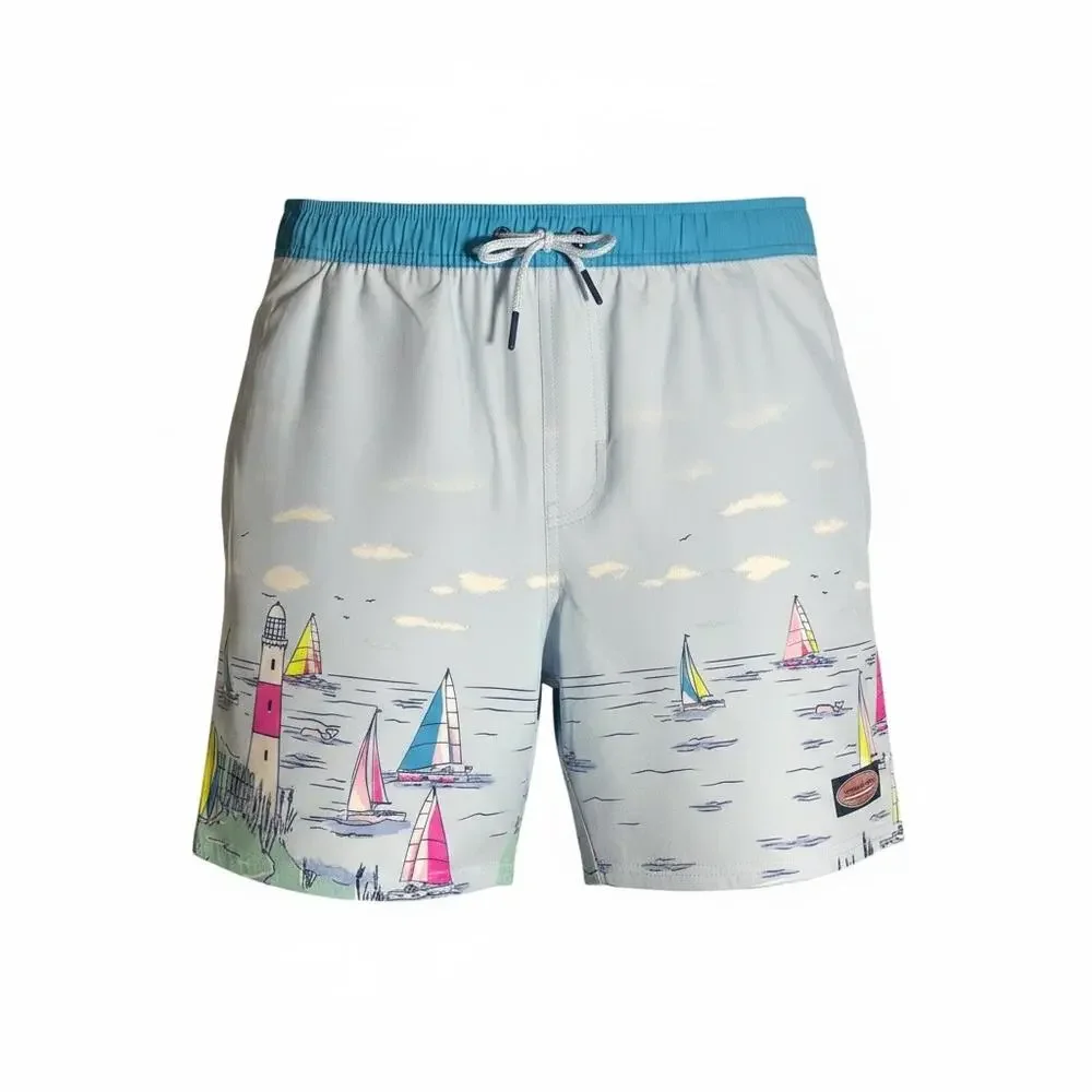 Vineyard Vines Men's Swimsuit Montauk Ice Water Size Small NWT MSRP $98.50